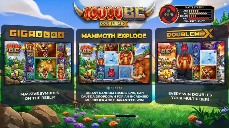 Info and Rules - 4ThePlayer 10 000 BC DOUBLE MAX Slot