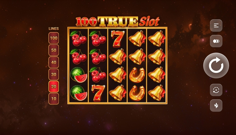 Main Screen Reels - TrueLab Games 100 True Slot Slot