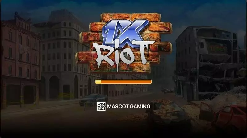 Introduction Screen - Mascot Gaming 1X Riot Slot