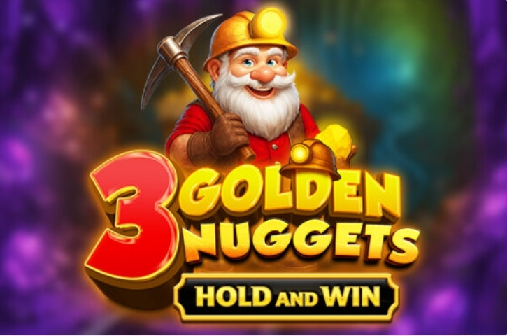 Introduction Screen - Dragon Gaming 3 Golden Nuggets - Hold and Win Slot
