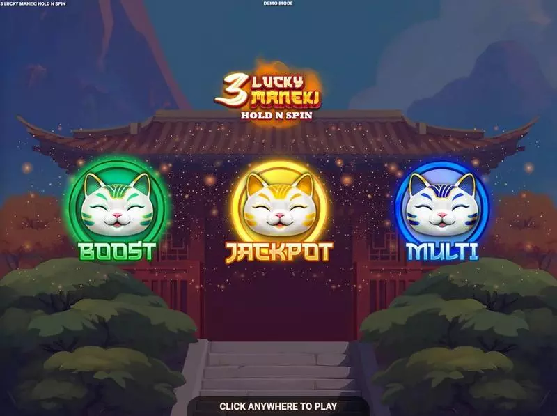 Introduction Screen - Wizard Games 3 Lucky Maneki Slot