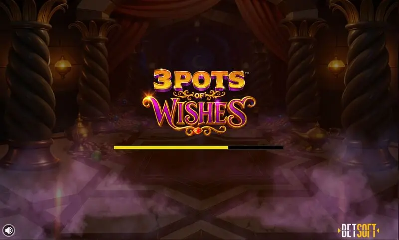 Introduction Screen - BetSoft 3 Pots of Wishes Slot
