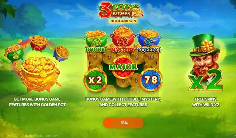 Info and Rules - Playson 3 Pots Riches Slot