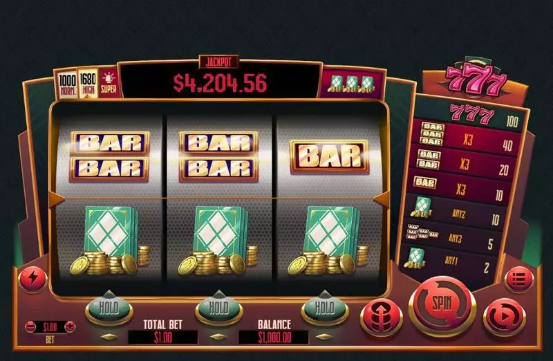 Info and Rules - RTG 777 Slot