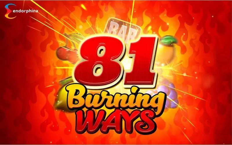 Introduction Screen - Endorphina 81 Burning Ways Slot