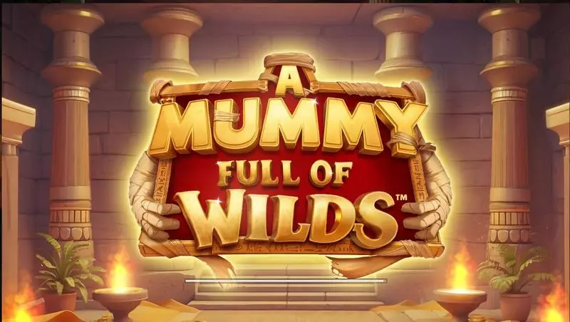 Introduction Screen - Greentube A Mummy Full of Wilds Slot