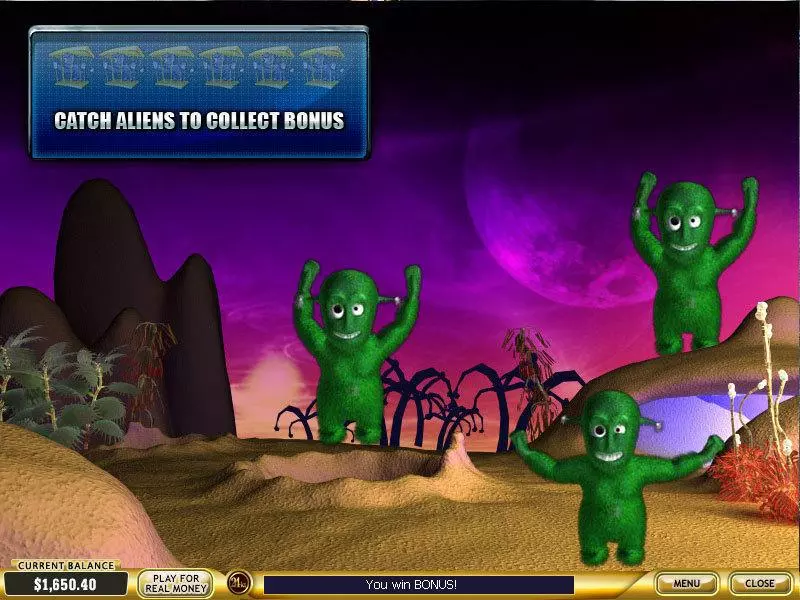 Bonus 3 - PlayTech Alien Hunter Slot