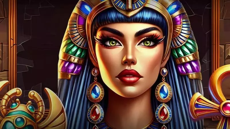 Introduction Screen - Mascot Gaming Anksunamun Deluxe Slot