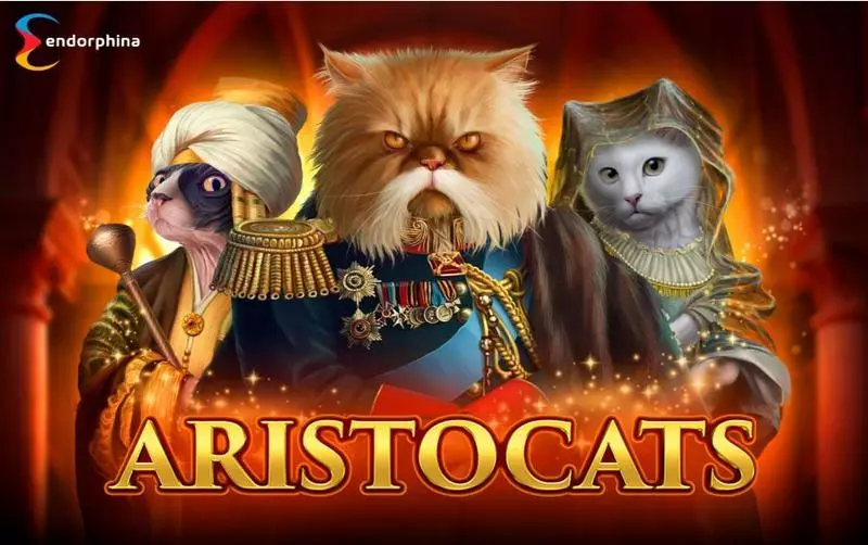 Introduction Screen - Endorphina Aristocats Slot
