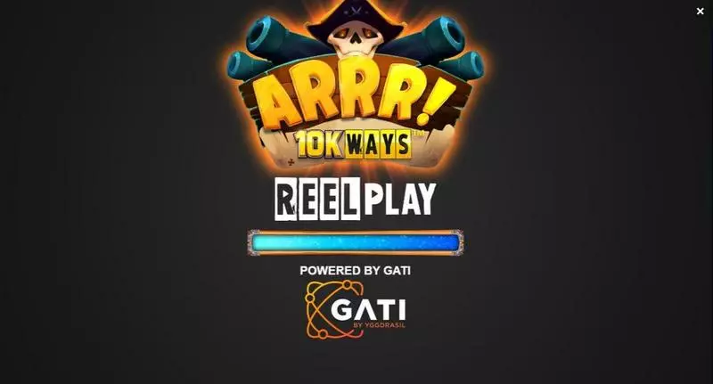 Introduction Screen - ReelPlay ARRR! 10K Ways Slot