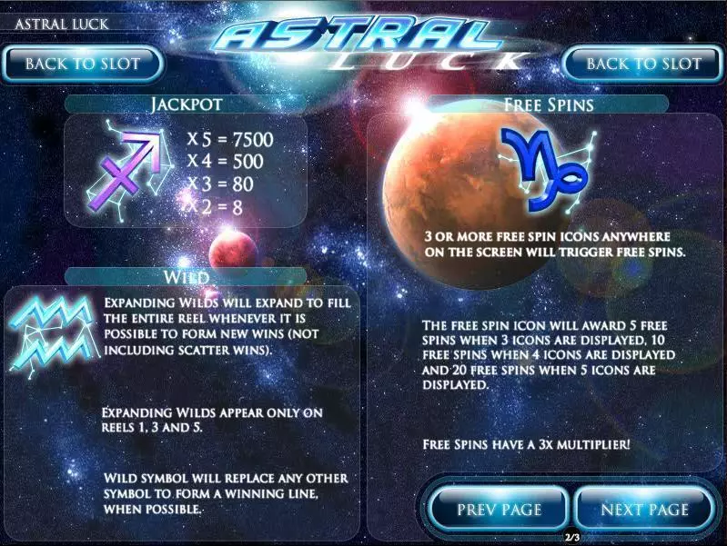  - Rival Astral Luck Slot