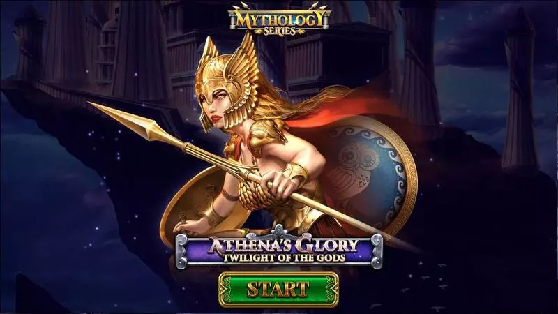 Introduction Screen - Spinomenal Athena’s Glory – Twilight Of The Gods Slot