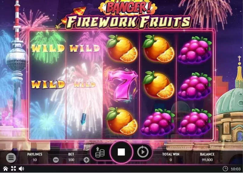 Winning Screenshot - Apparat Gaming Banger! Firework Fruits Slot