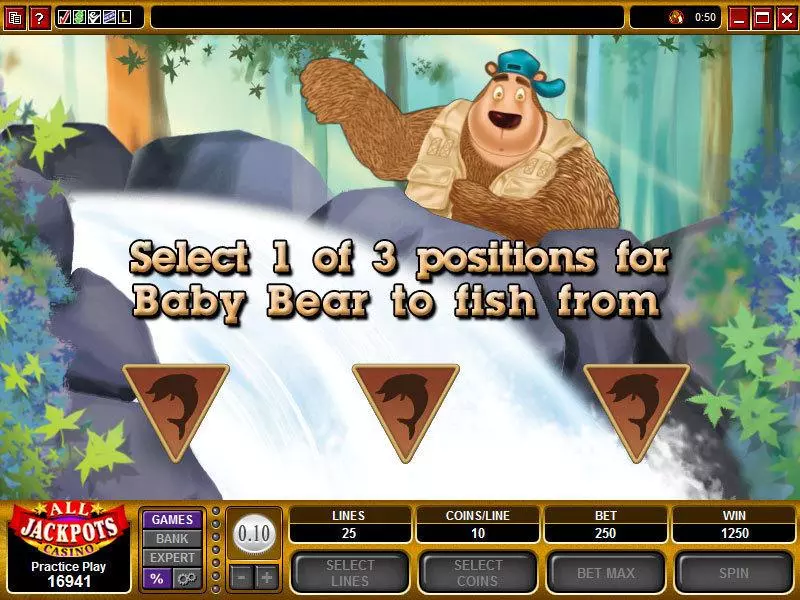 Bonus 1 - Microgaming Bearly Fishing Slot
