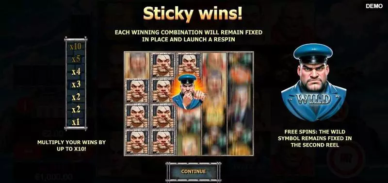 Info and Rules - Red Rake Gaming Beating Alcatraz Slot