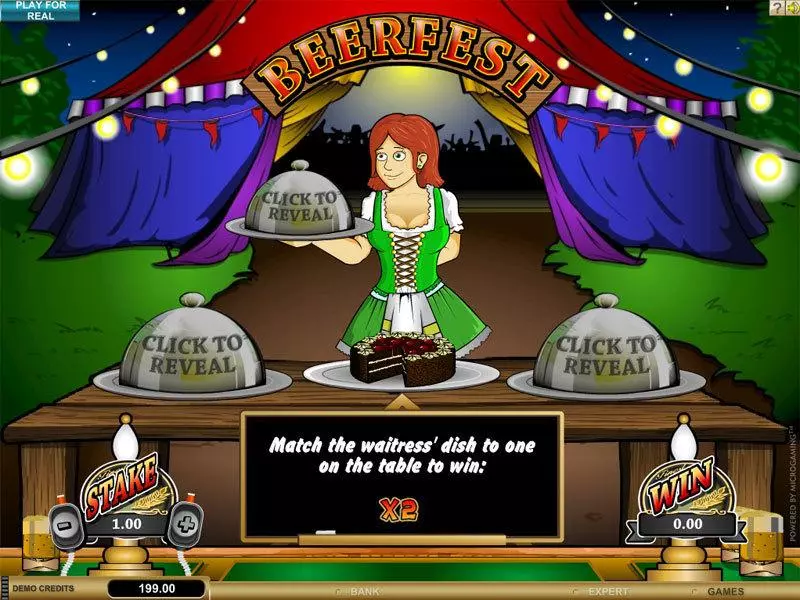 Introduction Screen - Microgaming Beer Fest Parlor