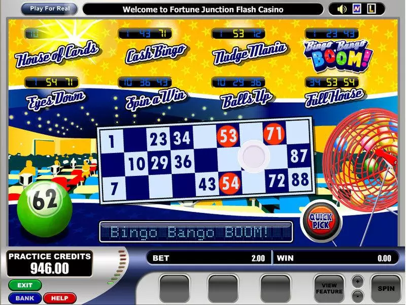 Bonus 1 - Microgaming Bingo Bango Boom Slot