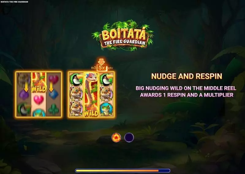 Introduction Screen - Wizard Gaming BoitataThe Fire Guardian Slot