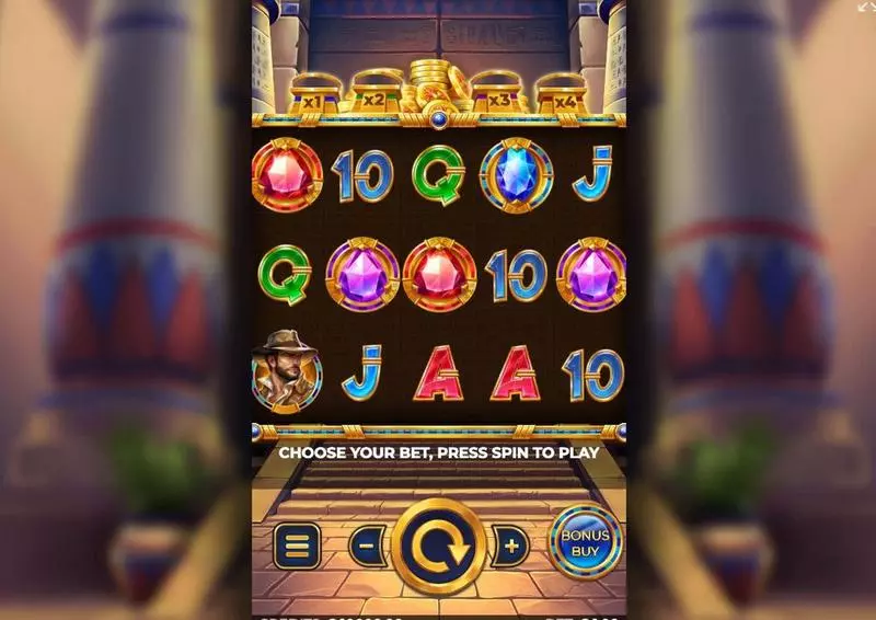 Introduction Screen - Tom Horn Gaming Book of Azure Slot