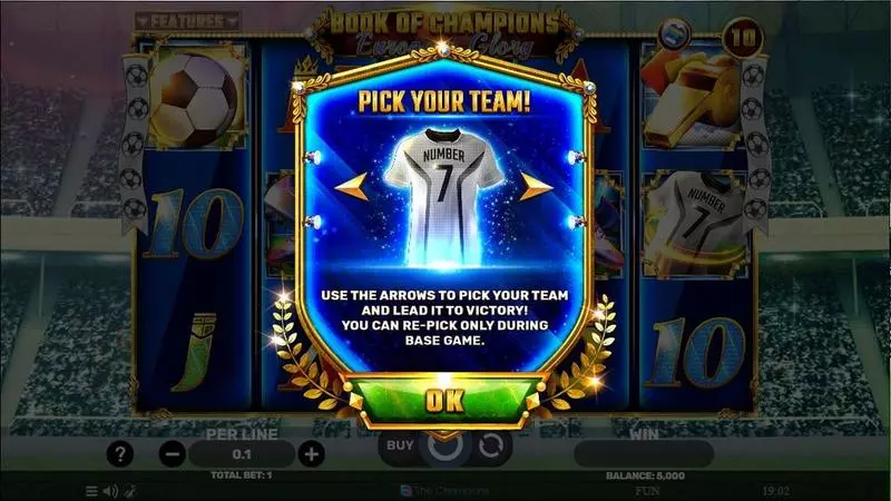 Info and Rules - Spinomenal Book Of Champions – European Glory Slot