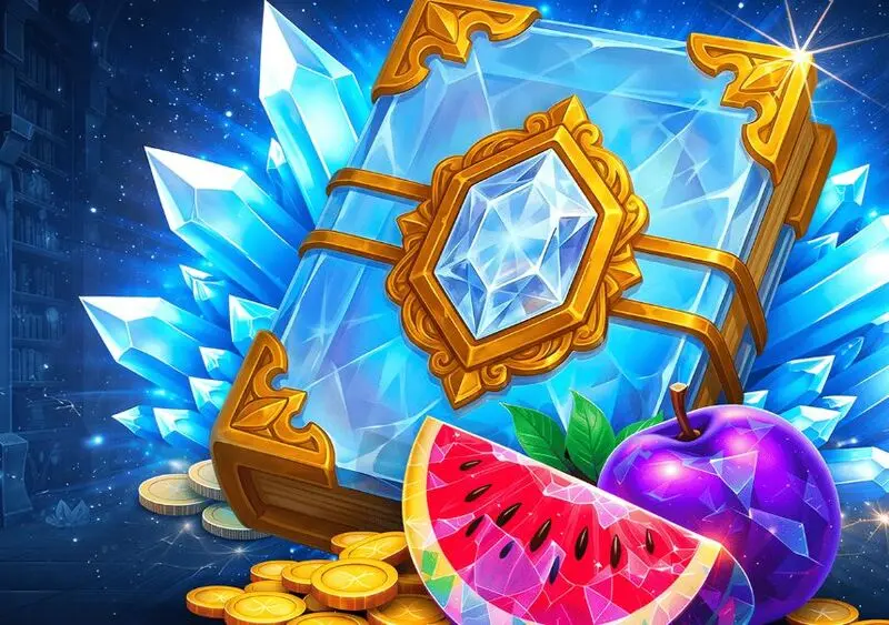 Introduction Screen - Tom Horn Gaming Book of Crystall Fruits Slot