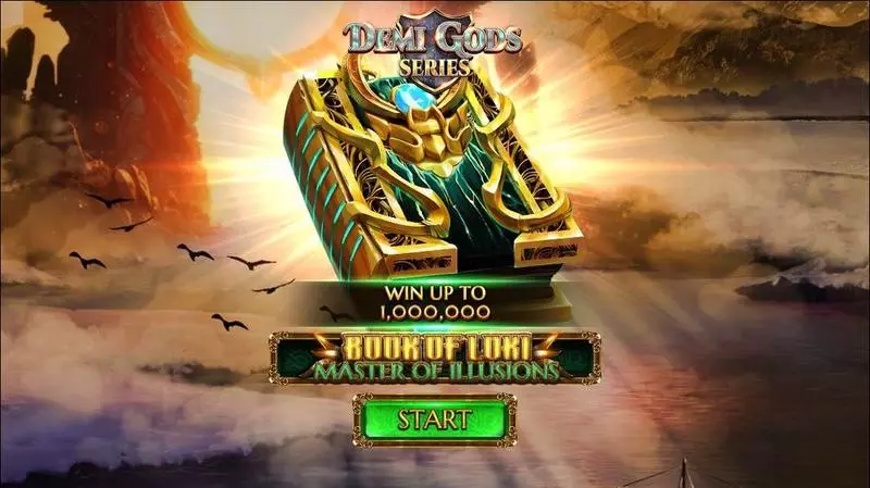Introduction Screen - Spinomenal Book Of Loki – Master Of Illusions Slot
