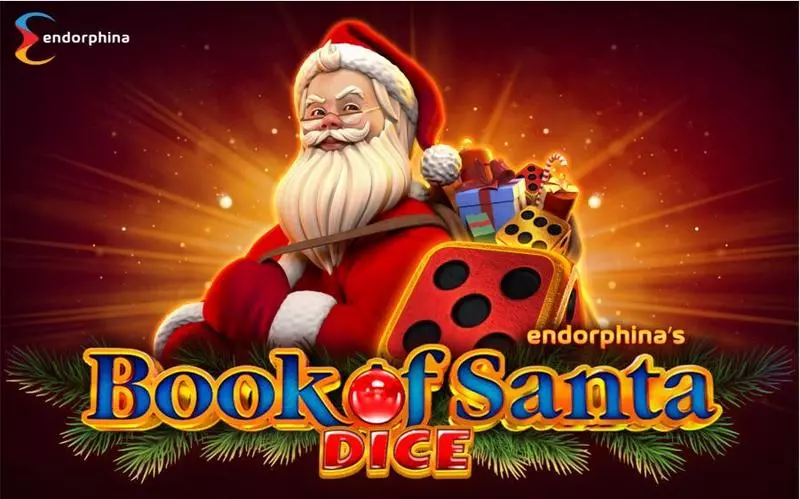 Introduction Screen - Endorphina Book of Santa Dice Slot