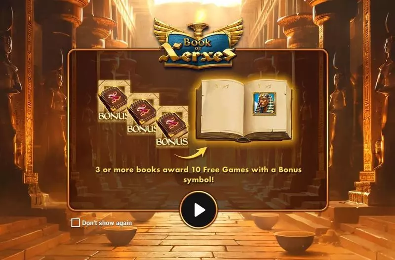 Info and Rules - Apparat Gaming Book Of Xerxes Slot