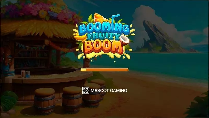 Introduction Screen - Mascot Gaming Booming Fruity Boom Slot