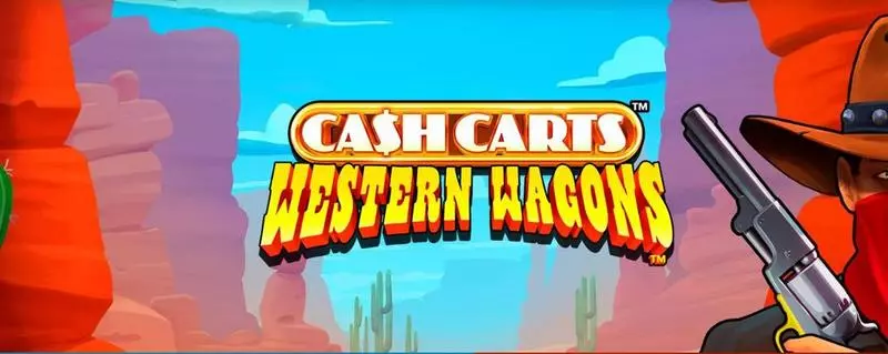 Introduction Screen - Snowborn Games Cash Carts Western Wagons Slot