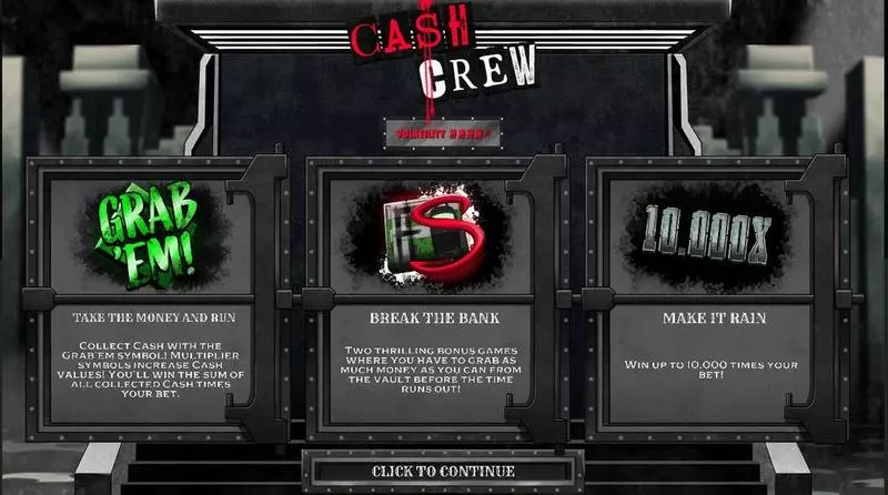 Info and Rules - Hacksaw Gaming Cash Crew Slot