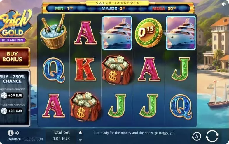 Main Screen Reels - BGaming Catch The Gold Slot