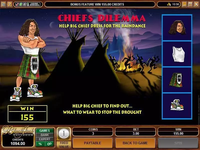 Bonus 1 - Microgaming Chiefs Fortune Slot