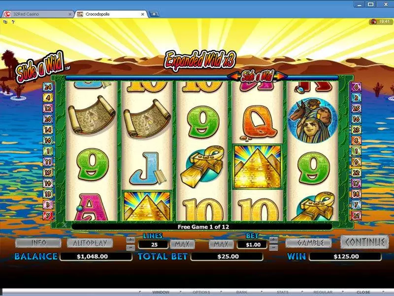Bonus 6 - Microgaming Crocodopolis Slot