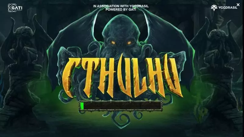 Introduction Screen - G.games Cthulhu Slot