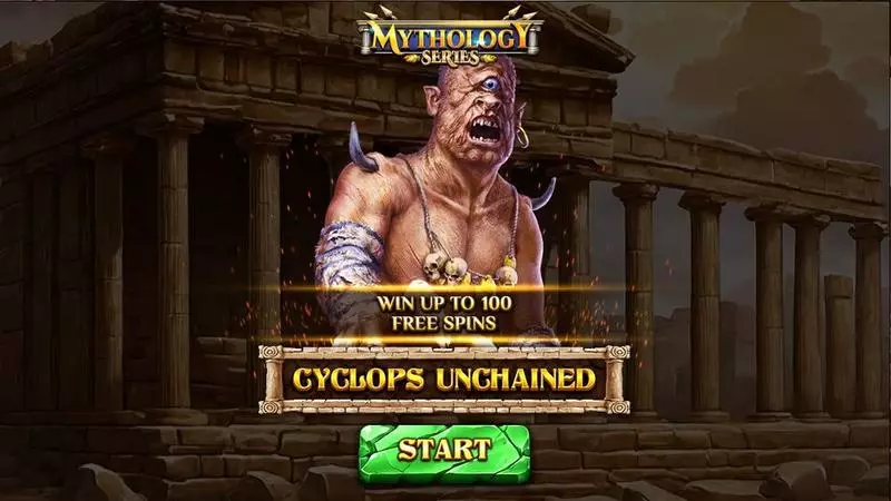 Introduction Screen - Spinomenal Cyclops Unchained Slot