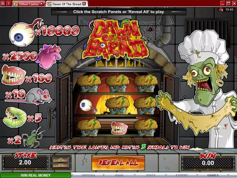 Introduction Screen - Microgaming Dawn of the Bread Parlor