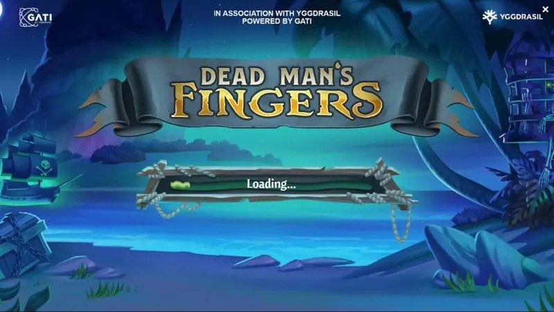 Introduction Screen - G.games Dead Man’s Fingers Slot