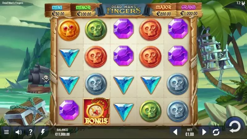Main Screen Reels - G.games Dead Man’s Fingers Slot