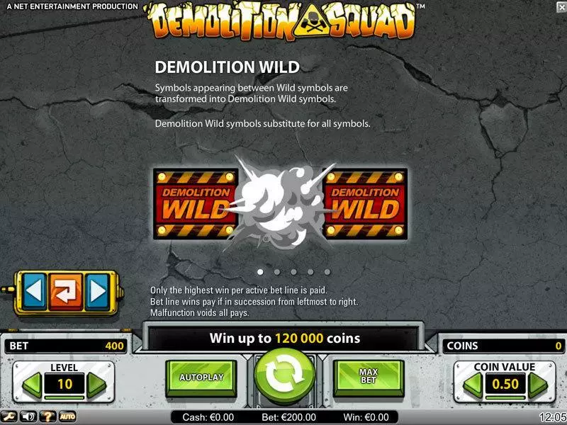 Bonus 1 - NetEnt Demolition Squad Slot