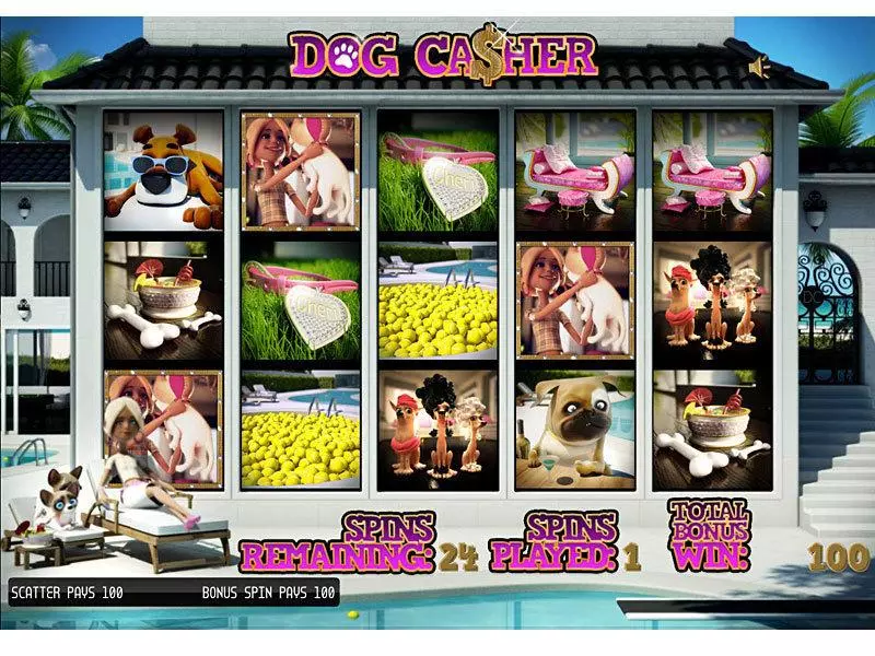 Bonus 1 - Sheriff Gaming Dog Ca$her Slot