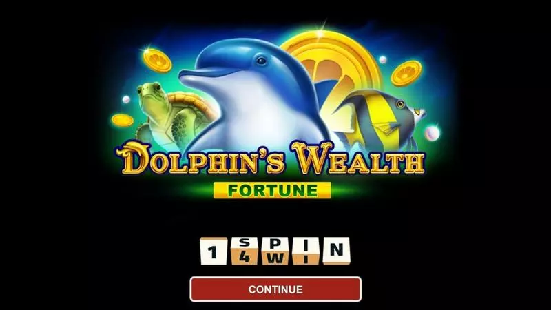 Introduction Screen - 1Spin4Win Dolphin's Wealth Fortune Slot