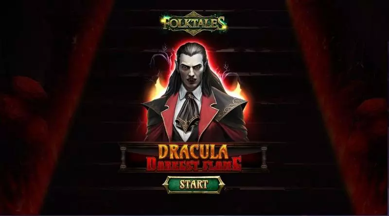 Introduction Screen - Spinomenal Dracula – Darkest Flame Slot