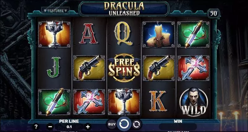 Main Screen Reels - Spinomenal Dracula – Unleashed Slot