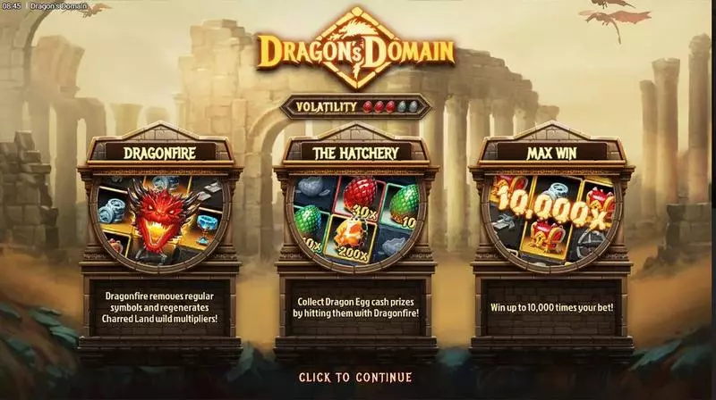 Info and Rules - Hacksaw Gaming Dragon’s Domain Slot