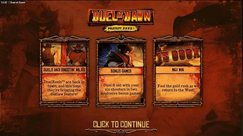 Info and Rules - Hacksaw Gaming Duel At Dawn Slot