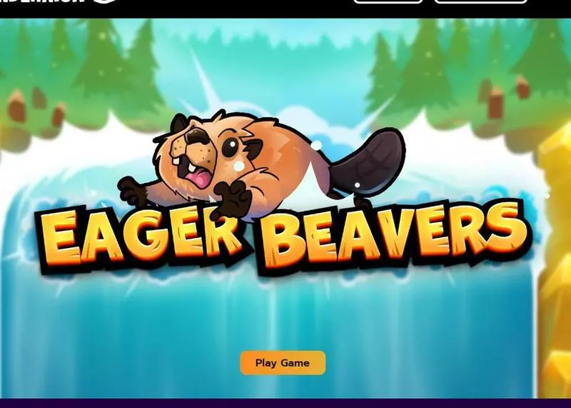 Introduction Screen - Thunderkick Eager Beavers Slot