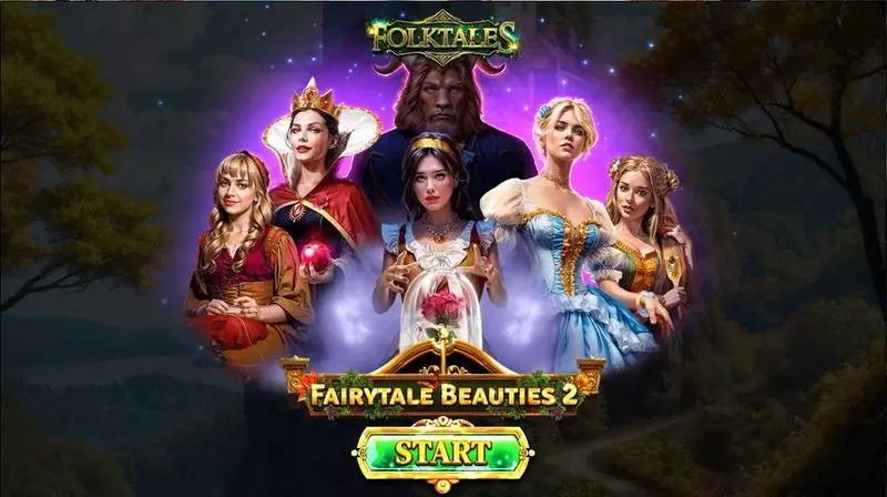 Introduction Screen - Spinomenal Fairytale Beauties 2 Slot