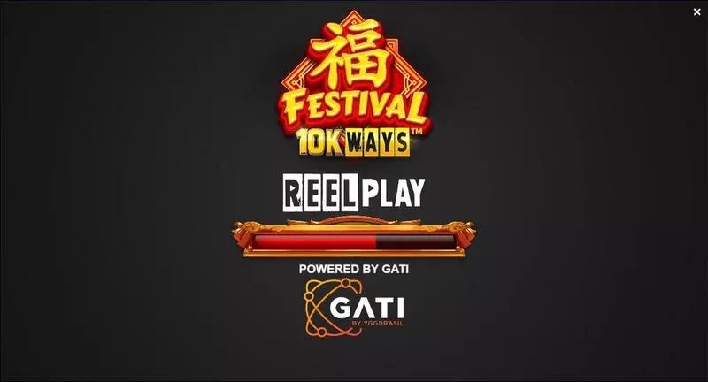 Introduction Screen - ReelPlay Festival 10K Ways Slot