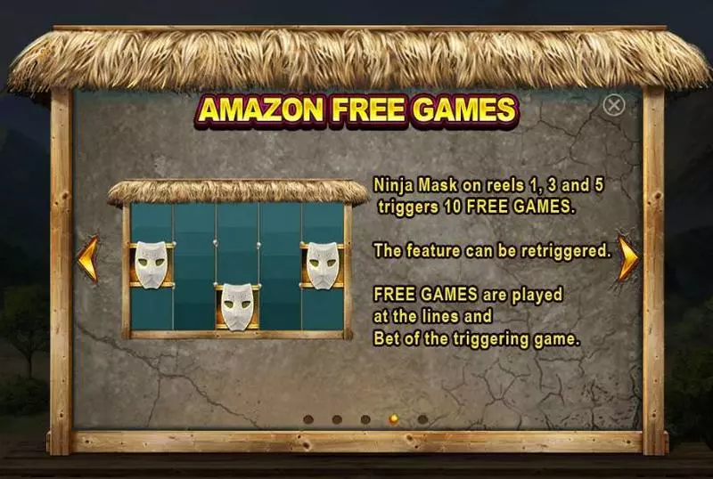 Free Spins Feature - RTG Fire Dragon Slot